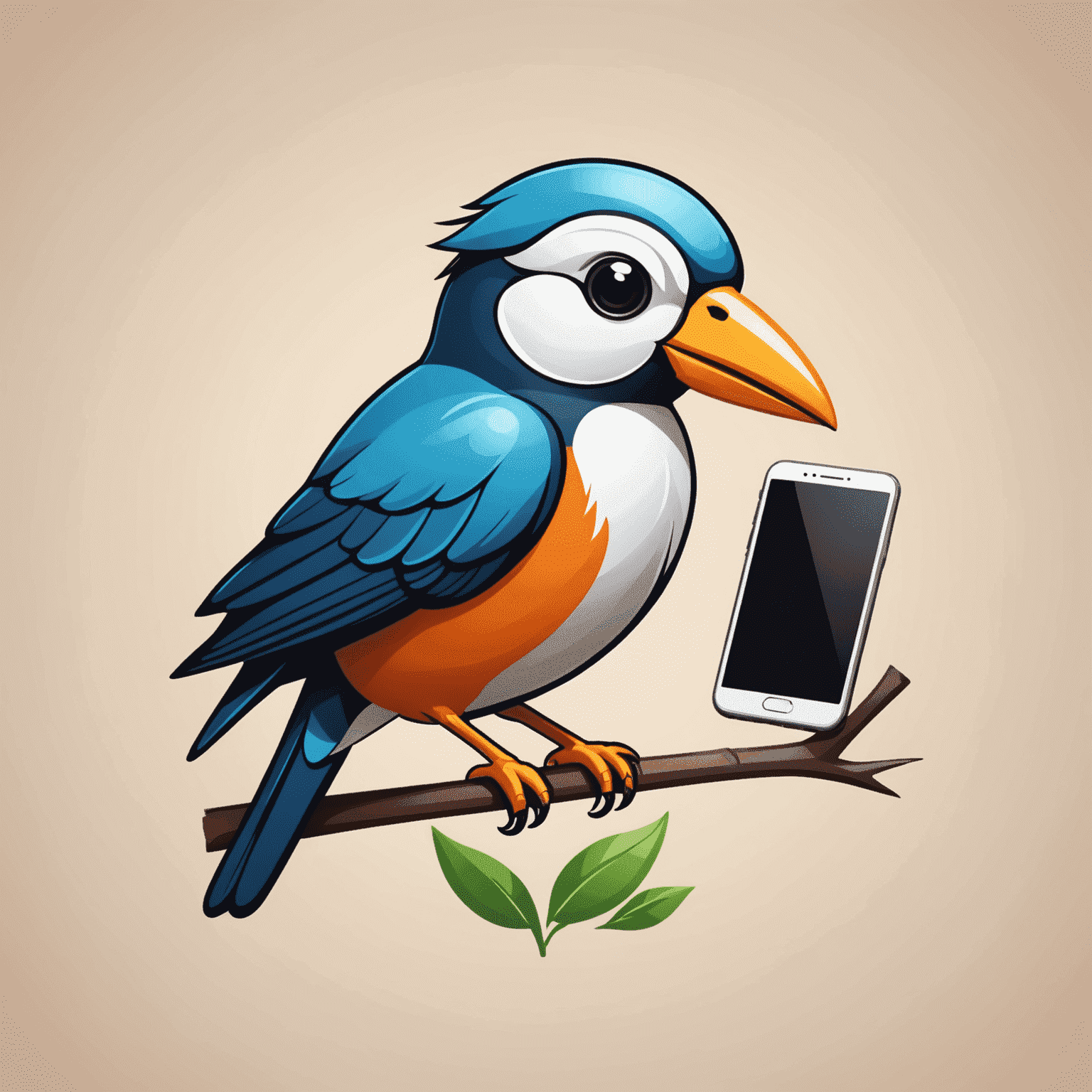 Phonebirdi.com logo featuring a stylized bird with a phone